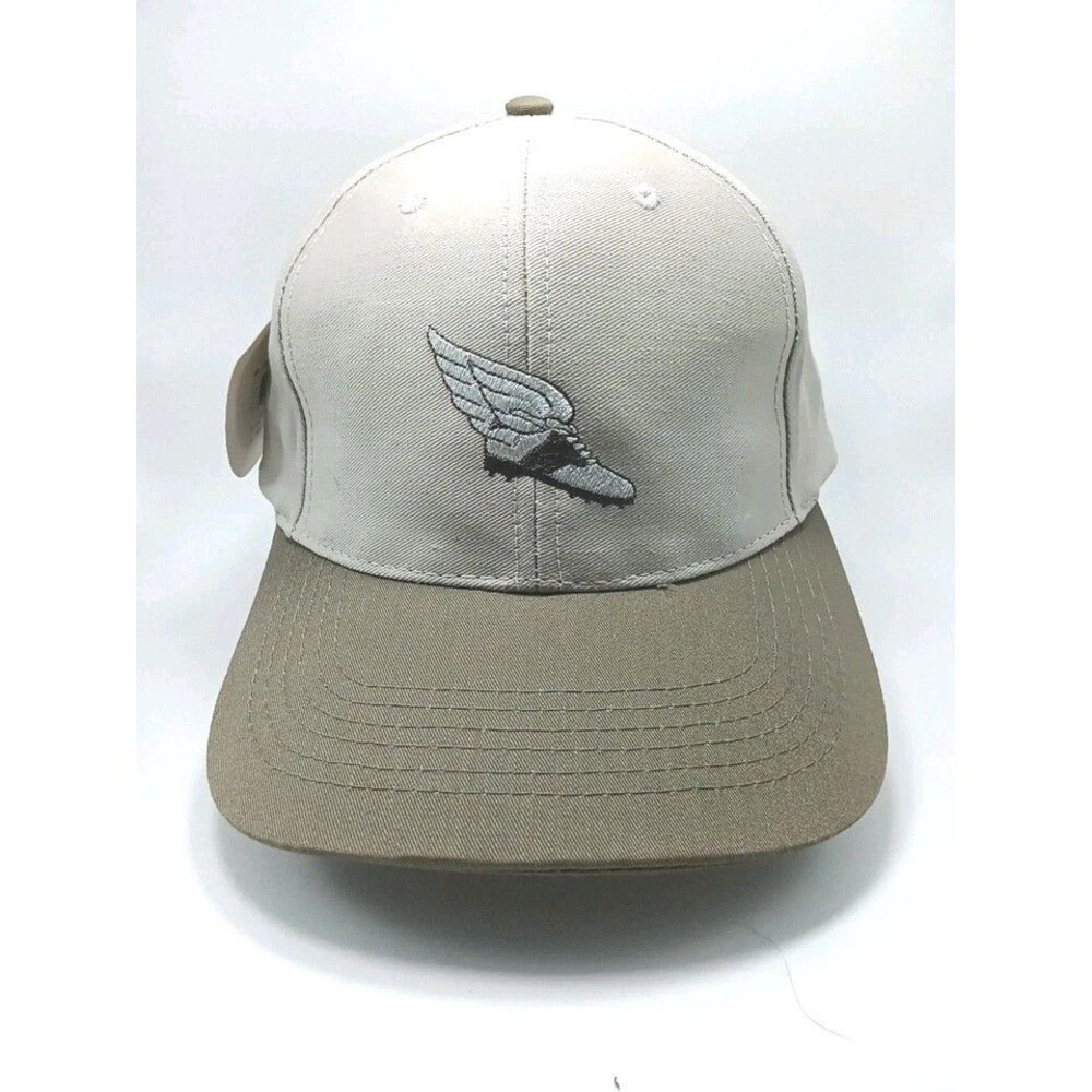 NWT VTG 90s Ashworth Golf Hat Cap Winged Foot Logo Two Tone Taiwan ROC Deadstock